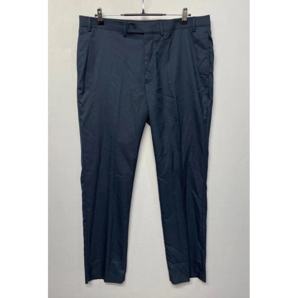 NWT Calvin Klein Men Slim Fit Dress Pants Size 38x32 Wrinkle Resistant